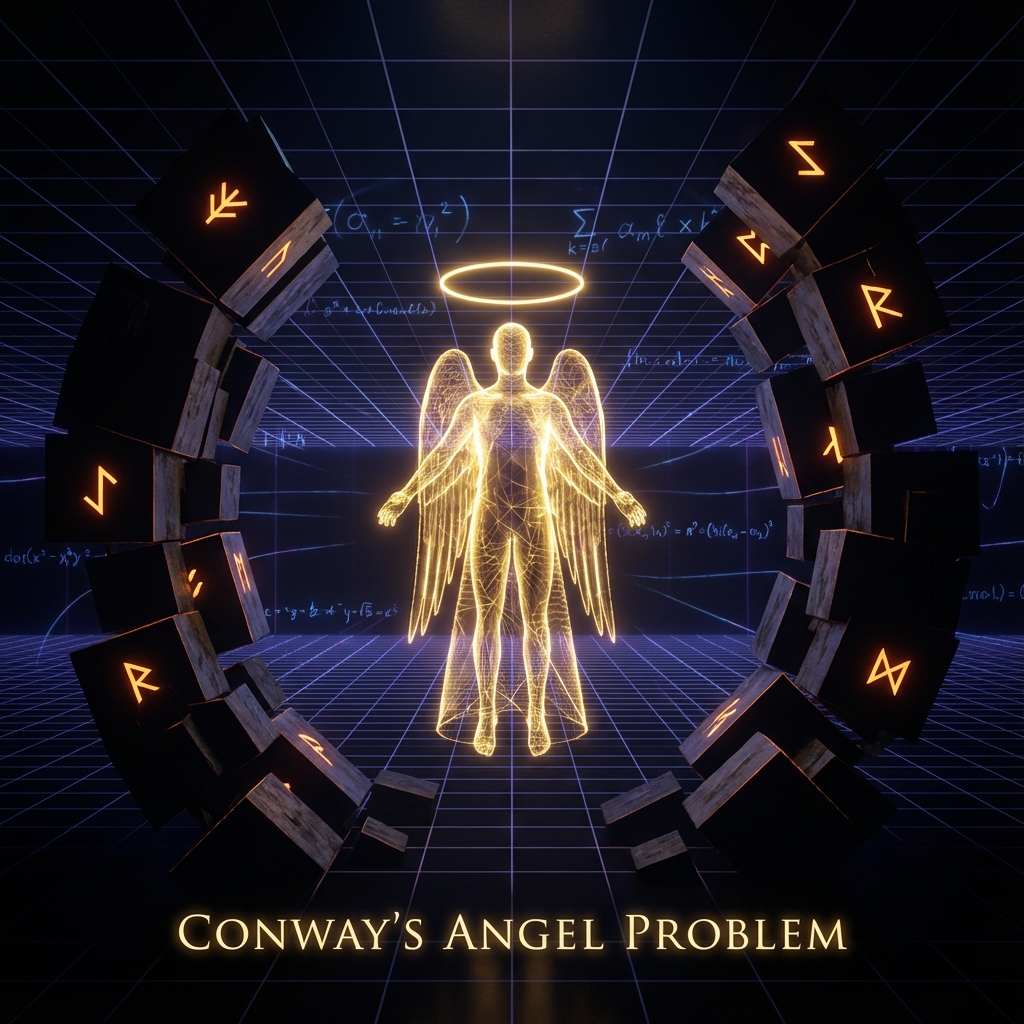 天使問題是由英國數學家約翰·何頓·康威提出的一個博弈論問題